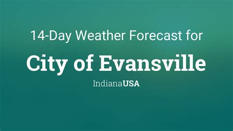 forecast evansville indiana